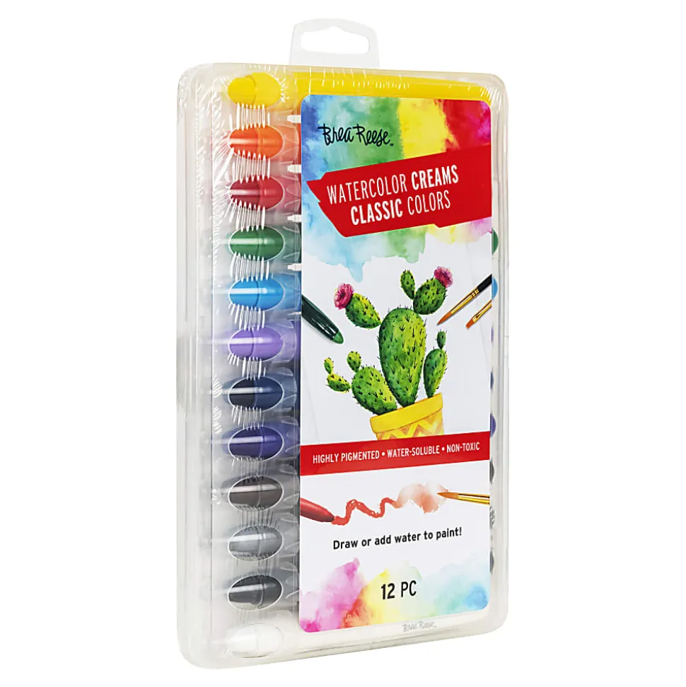 Brea Reese 12-Piece Watercolor Cream Set, Classic