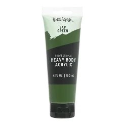 Brea Reese Professional Heavy-Body Acrylic Paint, 4 Oz, Sap Green