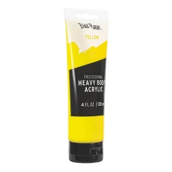 Brea Reese Professional Heavy-Body Acrylic Paint, 4 Oz, Yellow