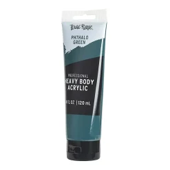 Brea Reese Professional Heavy-Body Acrylic Paint, 4 Oz, Phthalo Green
