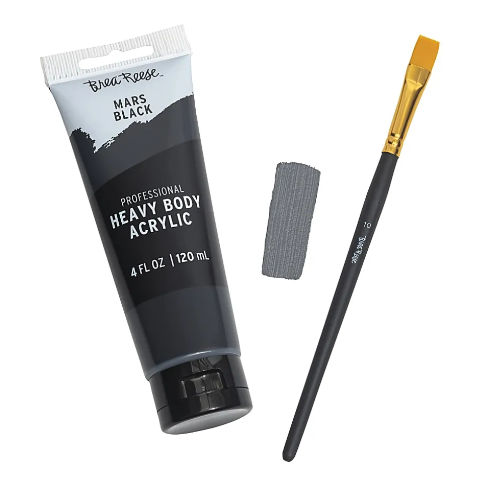Brea Reese Professional Heavy-Body Acrylic Paint, 4 Oz, Lake Blue
