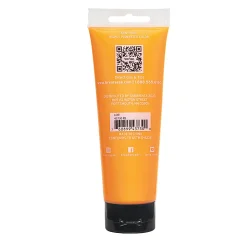 Brea Reese Professional Heavy-Body Acrylic Paint, 4 Oz, Neon Orange
