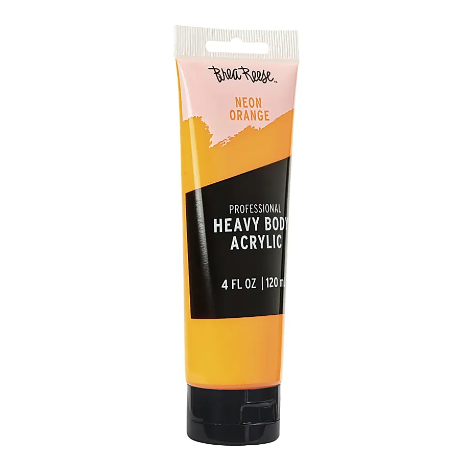 Brea Reese Professional Heavy-Body Acrylic Paint, 4 Oz, Phthalo Blue