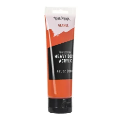 Brea Reese Professional Heavy-Body Acrylic Paint, 4 Oz, Metallic Gold