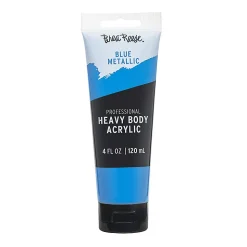 Brea Reese Professional Heavy-Body Acrylic Paint, 4 Oz, Raw Sienna