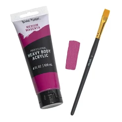 Brea Reese Professional Heavy-Body Acrylic Paint, 12 Classic Colors