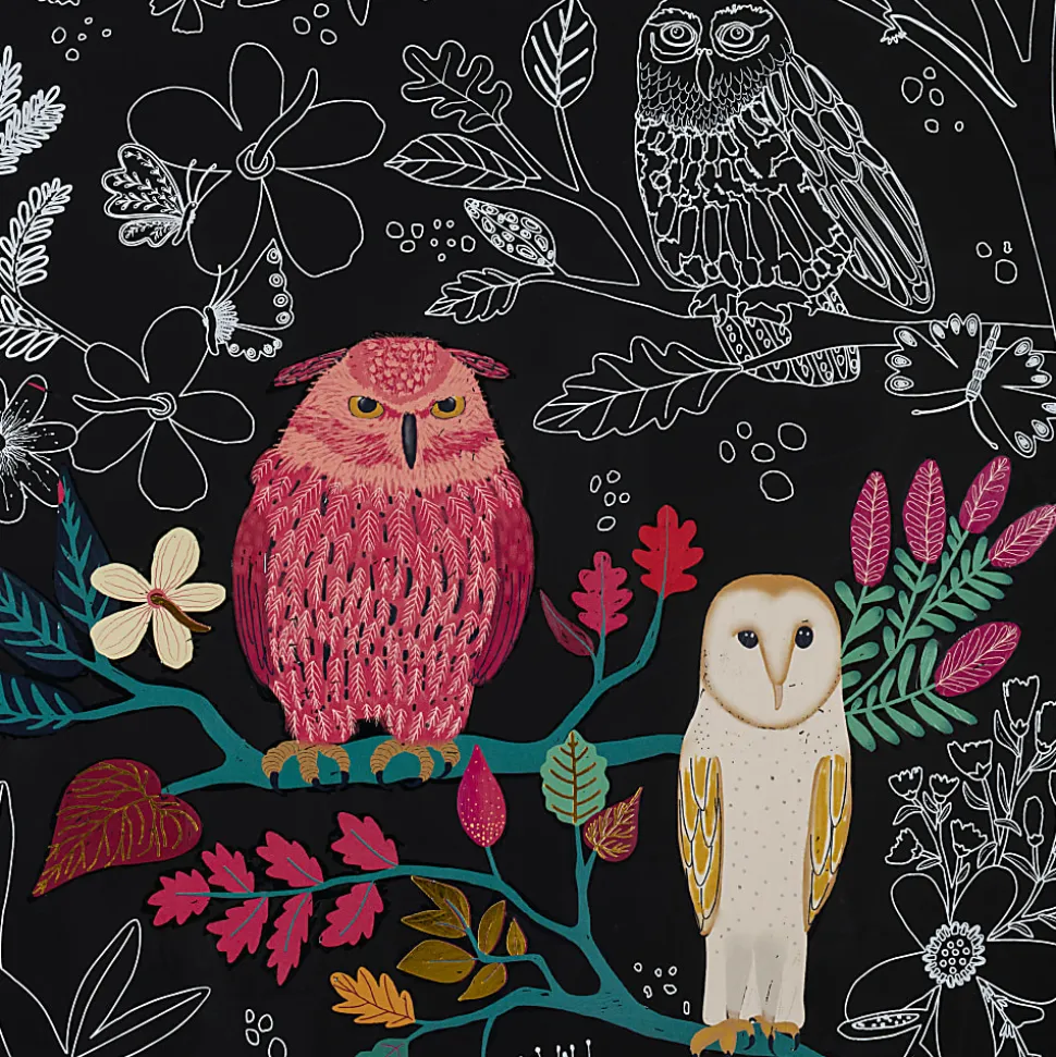 Brea Reese® Scratch Art Paper Pad Kit, 9” x 12”, Owls & Moons