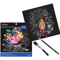 Brea Reese® Scratch Art Paper Pad, 8