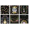 Brea Reese® Scratch Art Paper Pad Kit, 8” x 8”, Celestial Skies