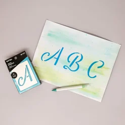 Brea Reese Script Cardstock Stencils, 3