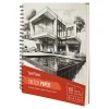 Brea Reese Sketch Paper Pad, 9" x 12", 80 Sheets, White