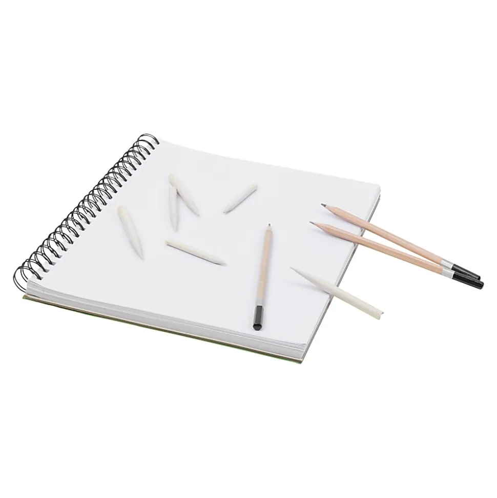 Brea Reese Tortillons, 1/2" x 3", White, Set Of 4 Tortillons