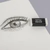 Brea Reese Vinyl Erasers, 7/16" x 3/4", White, Pack Of 2 Erasers