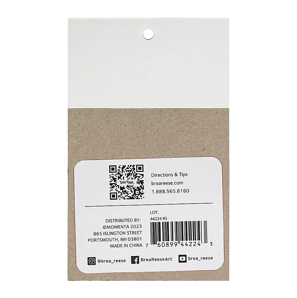 Brea Reese Watercolor Paper Pad, 3" x 5", 20 Sheets, White