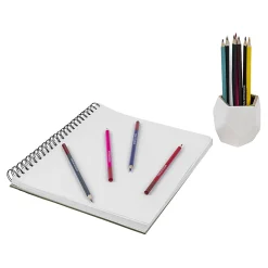 Brea Reese Watercolor Pencils, Medium Point, Jewel-Toned Colors, Pack Of 12 Pencils