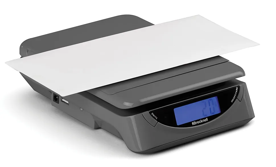 Brecknell® Electronic Postal Scale, 25-Lb Capacity, Gray