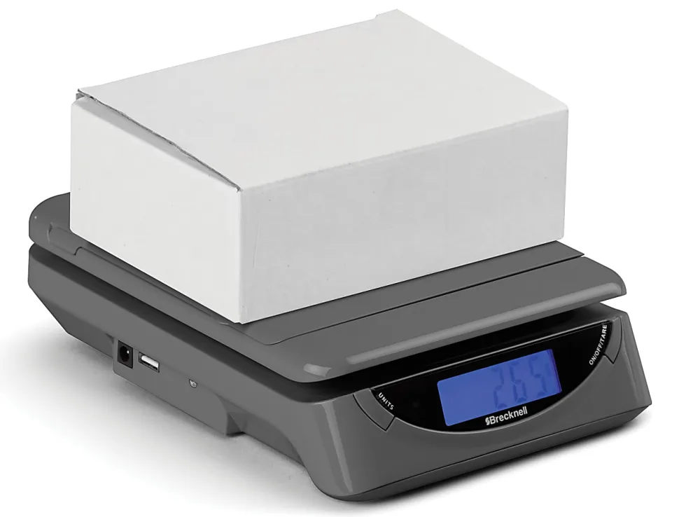 Brecknell® Electronic Postal Scale, 25-Lb Capacity, Gray