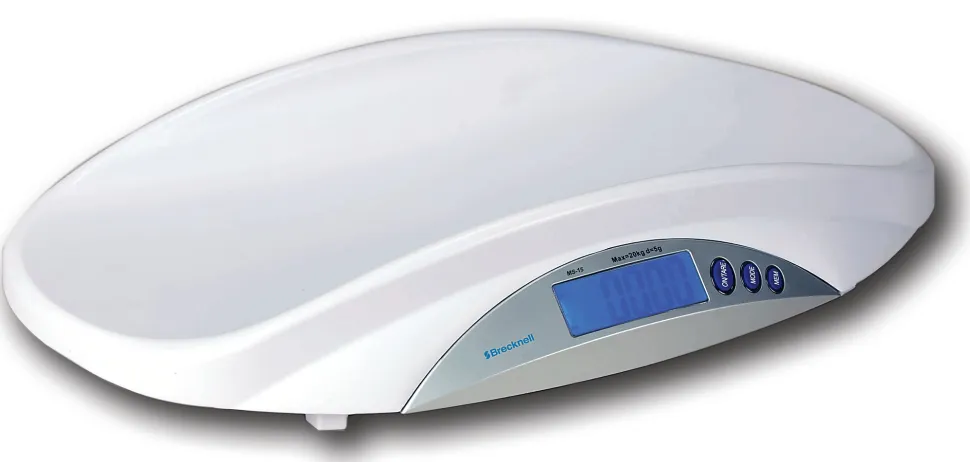 Brecknell® MS-15 Digital Pediatric Medical Scale, 44-Lb Capacity