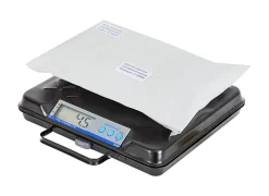 Brecknell Portable Electronic Utility Bench Scale, 250 lb Capacity, 12.5 x 10.95 x 2.2 Platform
