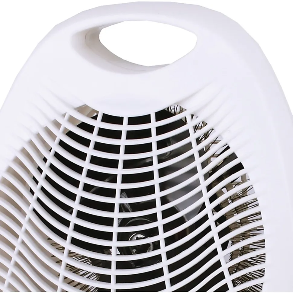 Brentwood H-F302W Convection Heater - 750 W to 1500 W - 2 x Heat Settings - 1500 W - Indoor - Portable - White