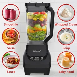 Brentwood® Select 8.5-Cup 1,000-Watt Professional Smart Blender, Black, JBS-1000BK