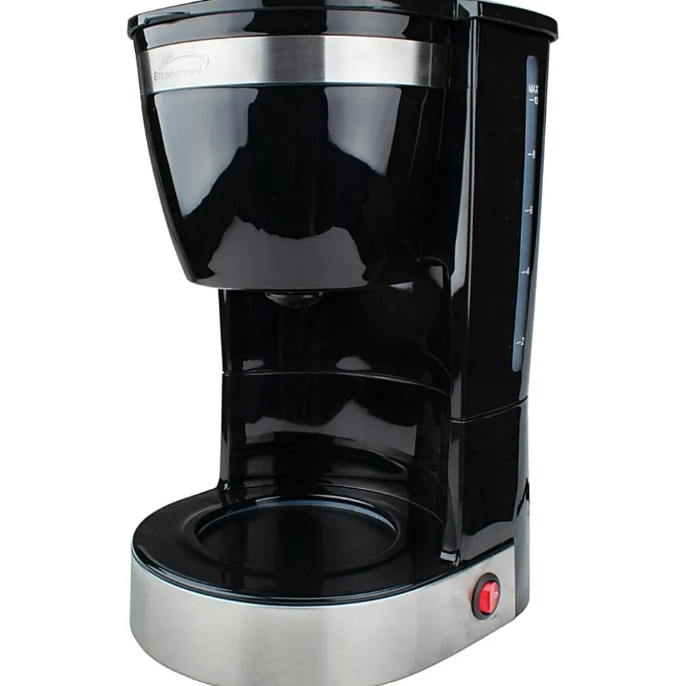Brentwood TS-215BK 12-Cup Coffee Maker, Black - 800 W - 12 Cup(s) - Multi-serve - Black