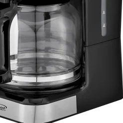 Brentwood TS-222BK 12-Cup Digital Coffee Maker, Black - Programmable - 800 W - 12 Cup(s) - Multi-serve - Timer - Black