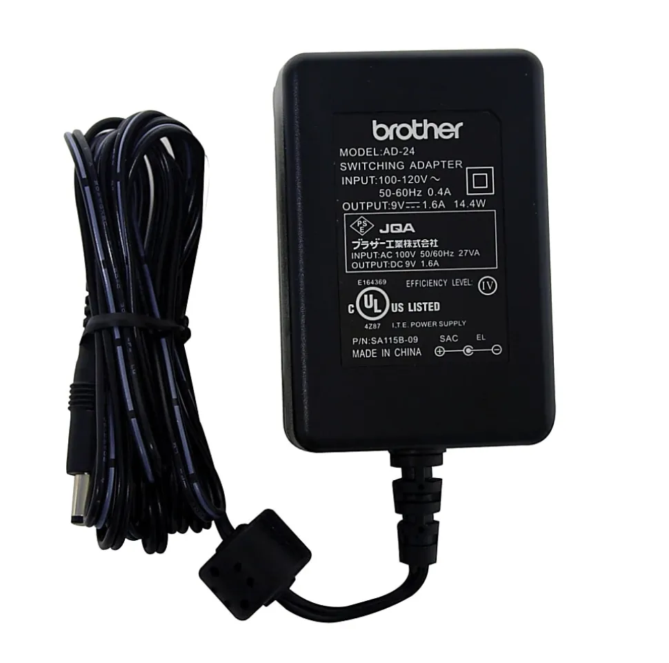 Brother AD-24 Labeling Machine AC Adapter