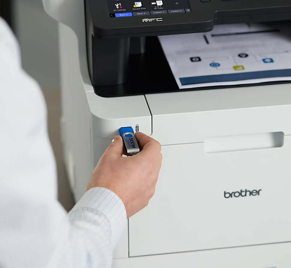 Brother Business MFC-L8900CDW Wireless Laser All-In-One Color Printer