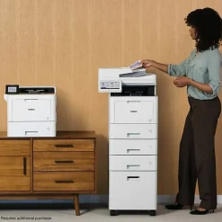 Brother® CB1010 Printer Cabinet/Stand, 15-3/4”H x 16-9/64”W x 19-1/16”D, White