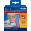 Brother DK2113 Label Tape, 2-3/7 X 50' Clear