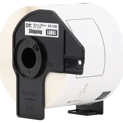Brother DK-1202 White Die-Cut Labels, DK1202, 2.4