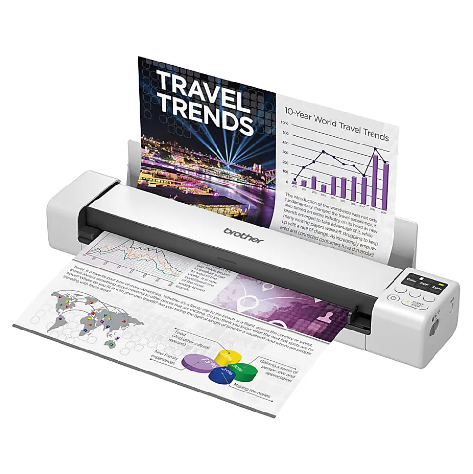 Brother DSmobile DS-940DW Duplex Wireless Portable Color Document Scanner