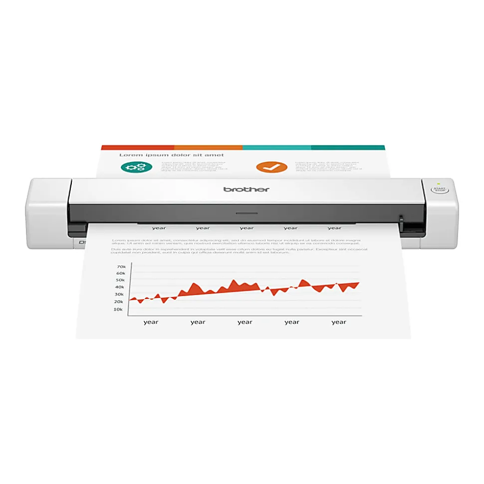 Brother DSmobile DS-640 Portable Color Document Scanner