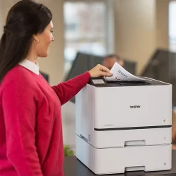 Brother HL-L8430CDWT Wireless Business Color Laser Printer with Dual Paper Trays, Low-Cost Printing