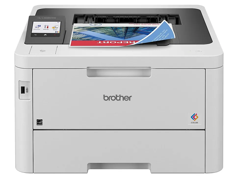 Brother HL-L3295CDW Wireless Compact Digital Color Printer with Laser Quality Output and Refresh EZ Print Eligibility