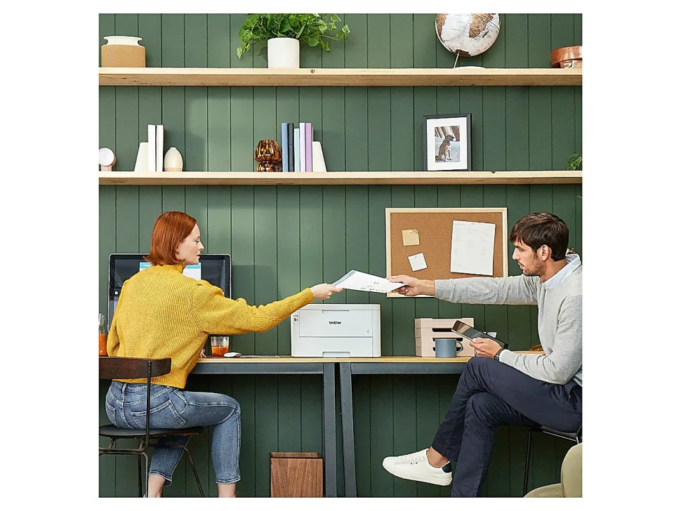 Brother HL-L3295CDW Wireless Compact Digital Color Printer with Laser Quality Output and Refresh EZ Print Eligibility