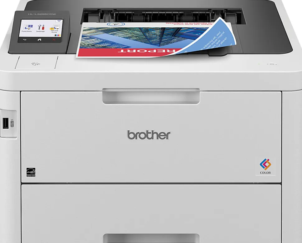 Brother HL-L3295CDW Wireless Compact Digital Color Printer with Laser Quality Output and Refresh EZ Print Eligibility