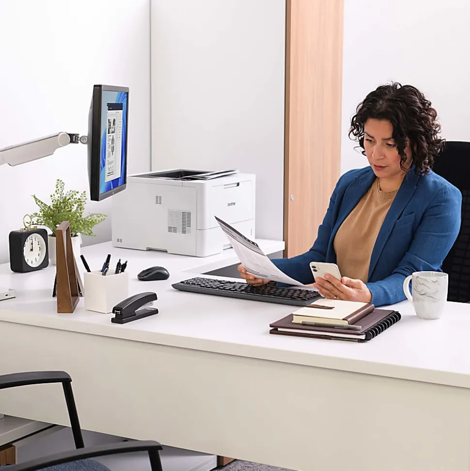 Brother HL-L5210DN Business Laser Monochrome Printer With Duplex Printing And Networking