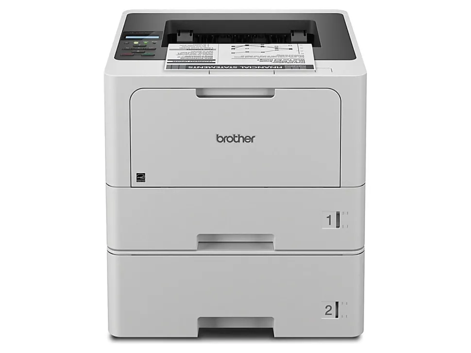 Brother HL-L5210DWT Business Wireless Laser Monochrome Printer With Dual Paper Trays And Duplex Printing