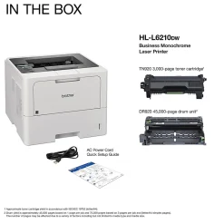 Brother HL-L6210DW Wireless Business Laser Monochrome Printer