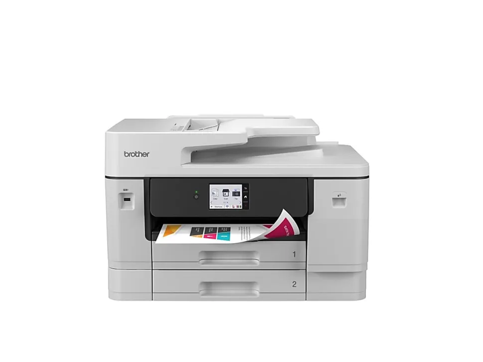Brother INKvestment MFC-J6960DW Wireless Color Inkjet All-in-One Printer, 11”x17” capabilities, 3.5” Color Touchscreen