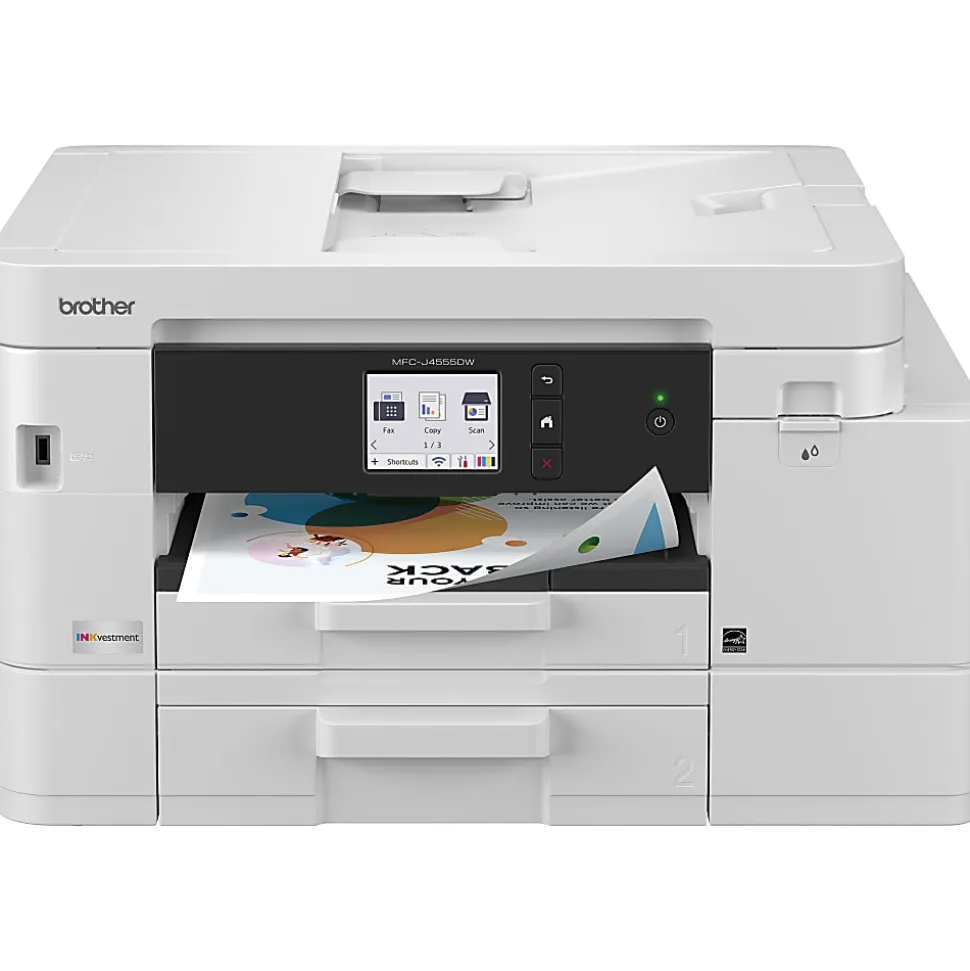 Brother INKvestment MFC-J6960DW Wireless Color Inkjet All-in-One Printer, 11”x17” capabilities, 3.5” Color Touchscreen
