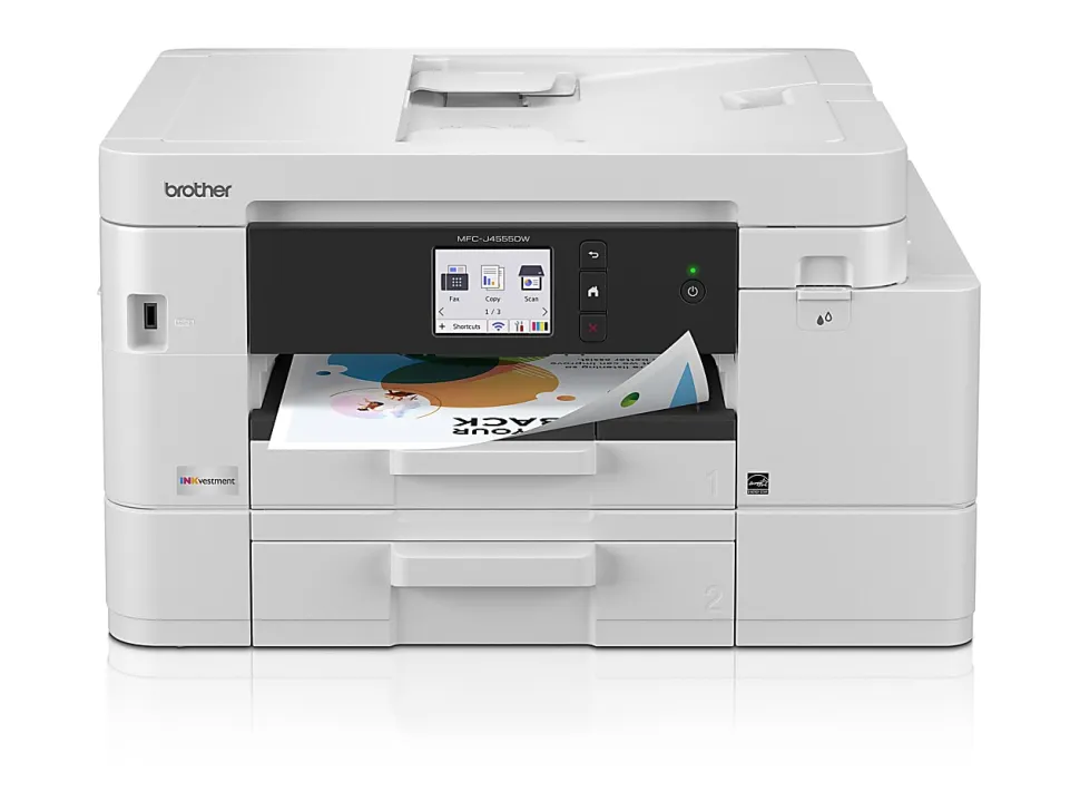 Brother INKvestment MFC-J6960DW Wireless Color Inkjet All-in-One Printer, 11”x17” capabilities, 3.5” Color Touchscreen