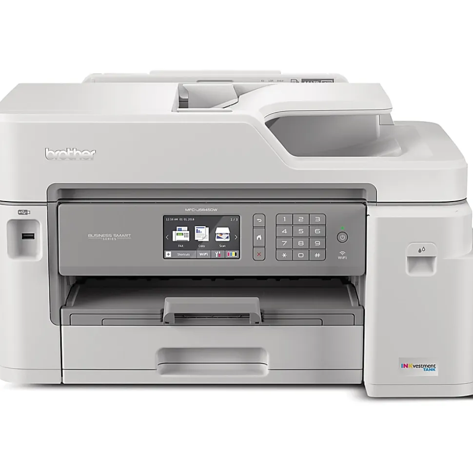 Brother INKvestment Tank MFC-J5845DW Wireless Inkjet All-In-One Color Printer