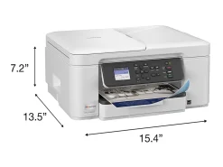 Brother INKvestment 1365 Wireless Color Inkjet Printer, All-In-One Print/Scan/Copym Best for home/home office