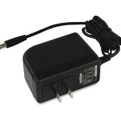 Brother Labelmaker AC Power Adapter - 110 V AC, 220 V AC Input - 12 V DC Output - 2 A - 1 Each