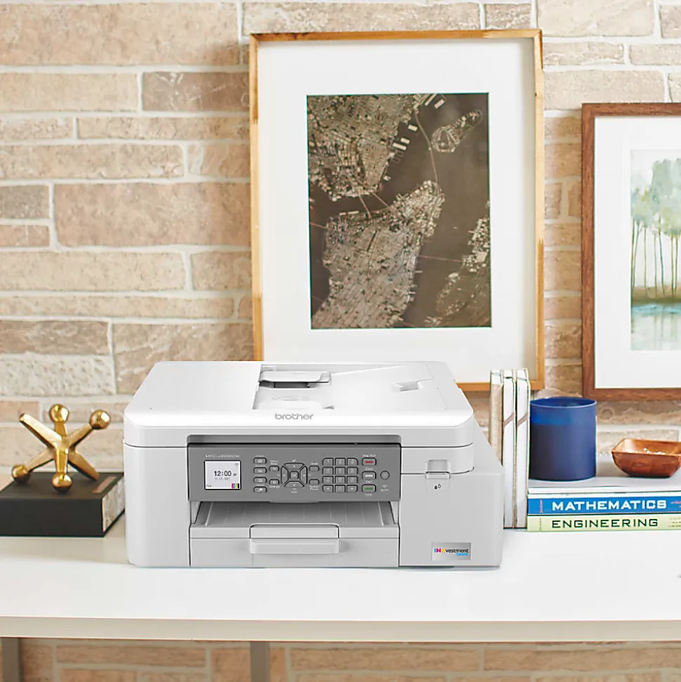Brother MFC-J4335DW INKvestment All-in-One Color Inkjet Printer with Duplex and Wireless Printing plus Up to 1-Year of Ink In-box¹