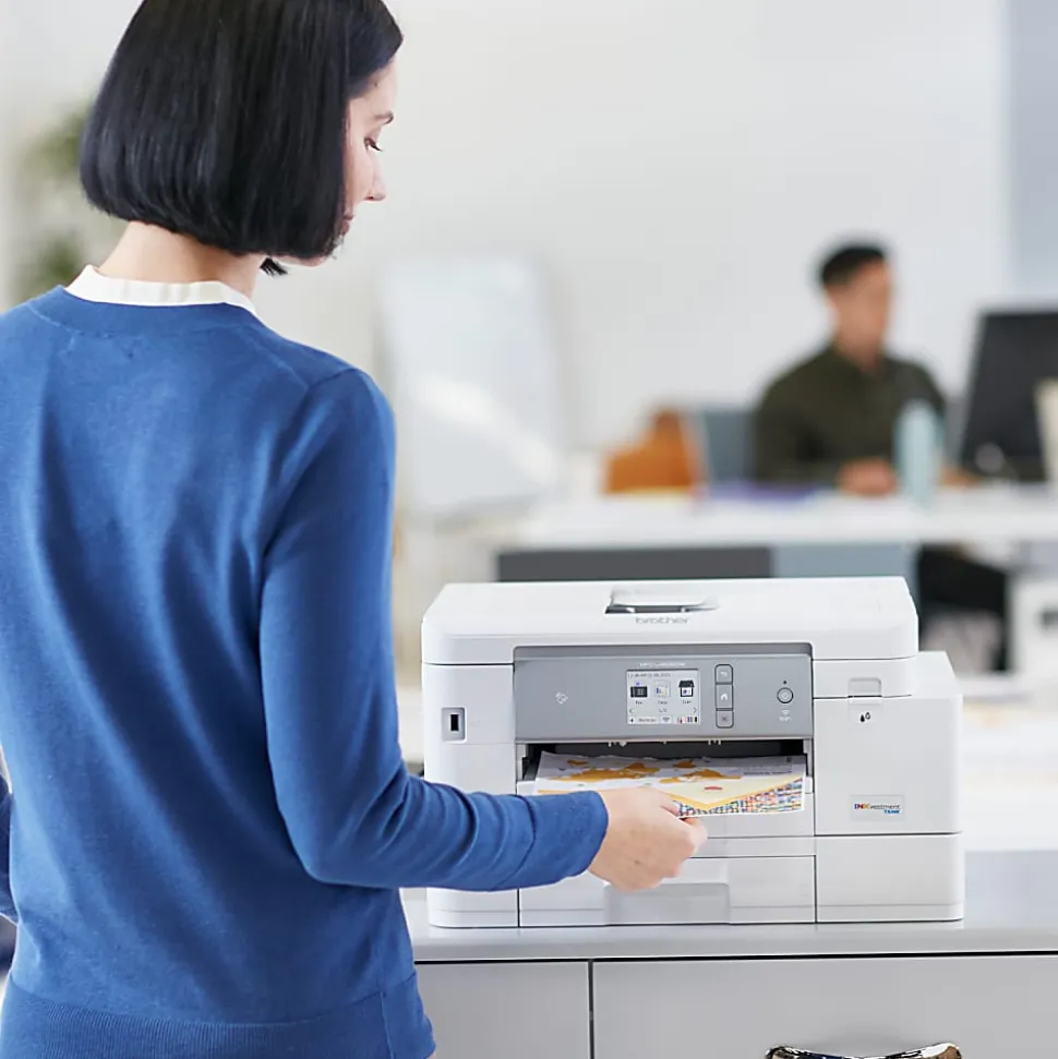 Brother MFC-J4535DW INKvestment All-in-One Color Inkjet Printer with NFC, Duplex and Wireless Printing plus Up to 1-Year of Ink in-box¹