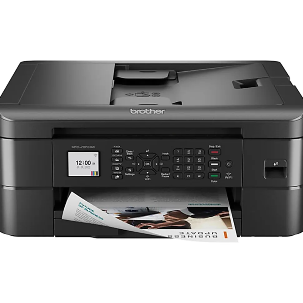 Brother MFC-J1010DW Wireless Inkjet All-in-One Color Printer With Refresh EZ Print Eligibility